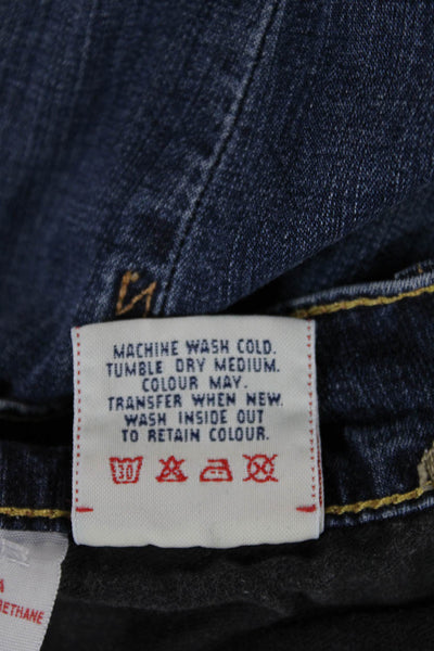 AG Womens Bootcut Mid Rise Jeans Blue Size 27