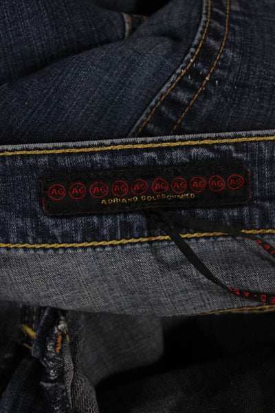 AG Womens Bootcut Mid Rise Jeans Blue Size 27