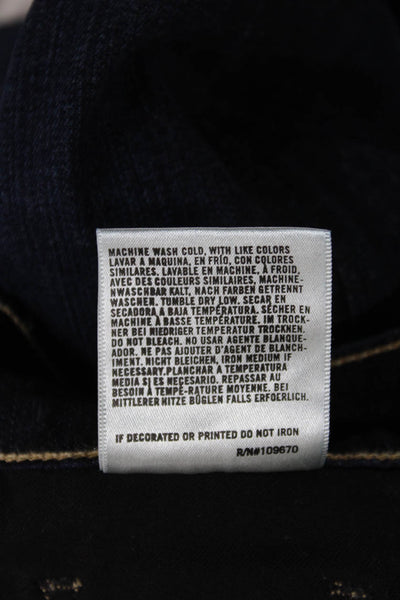 Citizens of Humanity Women Skinny Jeans Blue Button Mid Rise Size 26