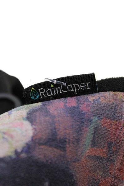 Rain Caper Womens Smartphone Touch Screen Floral Gloves Red Black Size OS