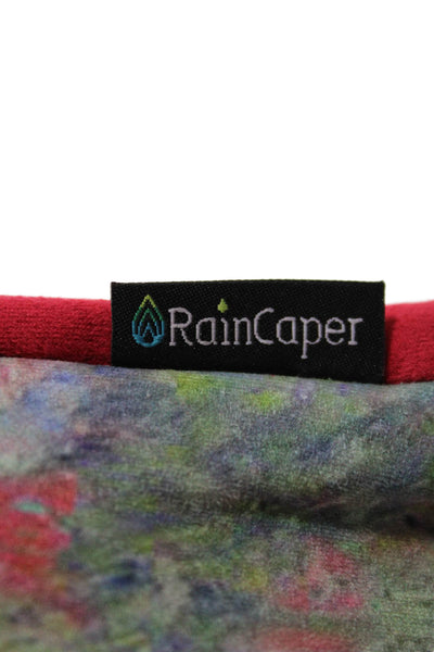 Rain Caper Womens Smartphone Touch Screen Floral Gloves Red Size OS