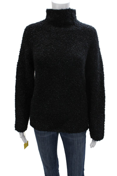 Bitte Kai Rand Women Turtleneck Sweater Black Pullover Size M