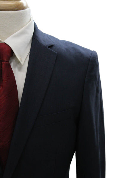 Theory Mens Wool Blue Blazer Size 38