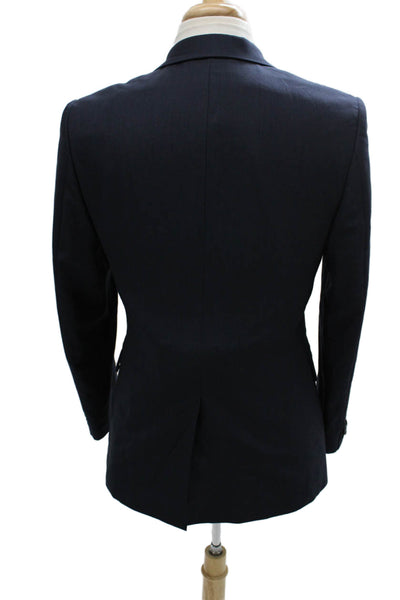 Theory Mens Wool Blue Blazer Size 38