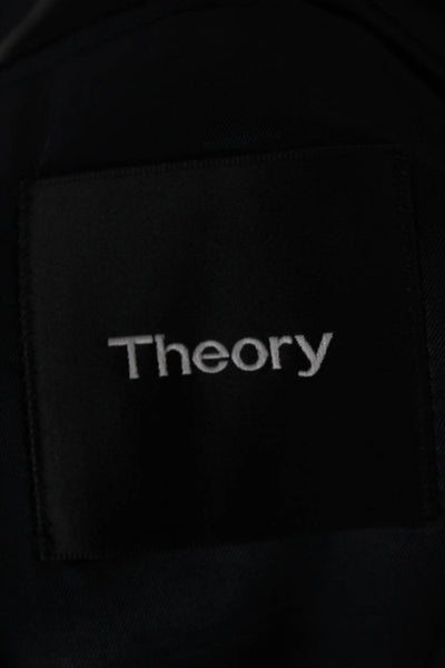 Theory Mens Wool Blue Blazer Size 38
