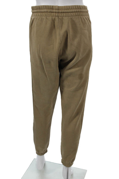 TNA Womens Jogger Pants Brown Drawstring Cotton Size S