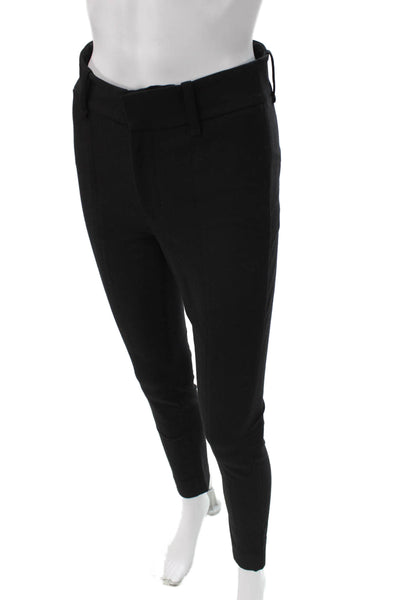 Vince Women Dress Pants Black Pull On Cotton Size 2