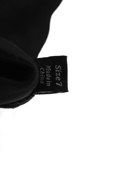 Dolce Vita Womens Suede Pull On Knee High Boots Black Size 7