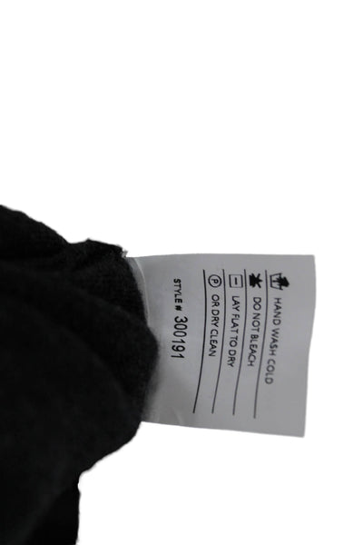 Repeat Womens Gray Wool Sweater Dress Long Sleeve Crew Neck Above Knee Size L