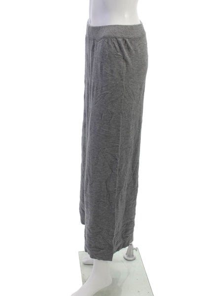 M Made In Italy Women Sweatpants Gray Viscose Pull On Size XL