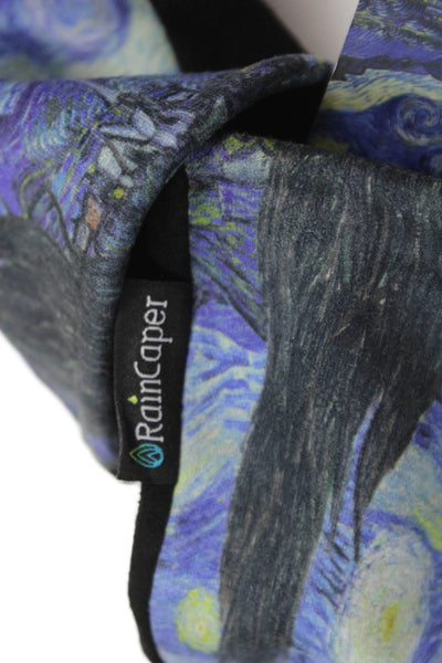 Rain Caper Womens Smartphone Touch Screen Printed Gloves Blue Black Size OS
