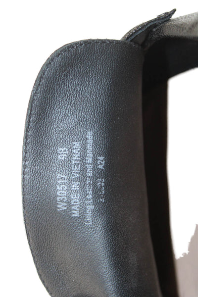 Cole Haan Womens Leather Slip On Casual Loafers Black Size 9