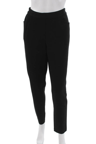 Lafayette 148 New York Womens Dress Pants Black Viscose Size L