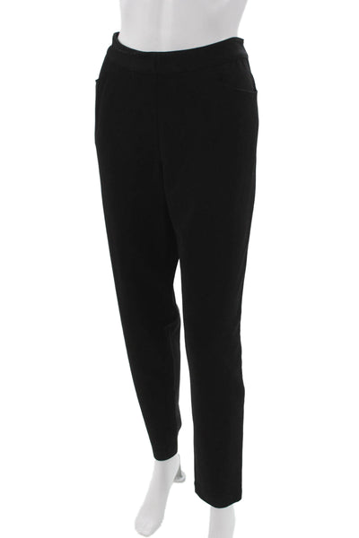 Lafayette 148 New York Womens Dress Pants Black Viscose Size L