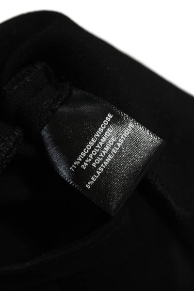 Lafayette 148 New York Womens Dress Pants Black Viscose Size L