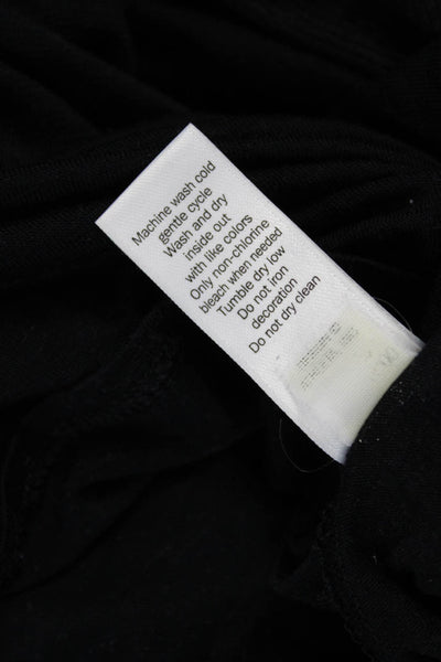 Athleta Womens Tank Dress Black Lyocell Petites Sleeveless Size XS