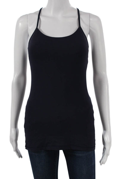 Lululemon Women Blue Nylon Blend Scoop Neck Sleeveless Camisole Size S