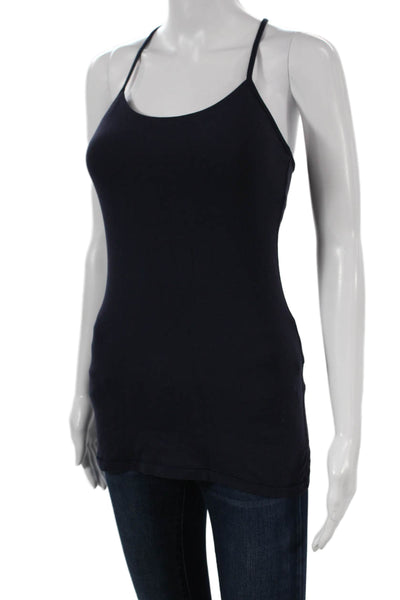 Lululemon Women Blue Nylon Blend Scoop Neck Sleeveless Camisole Size S