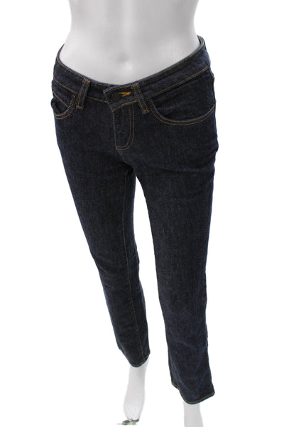 Proenza Schouler For Target Juniors Skinny Jeans Blue Button Fly Size 1