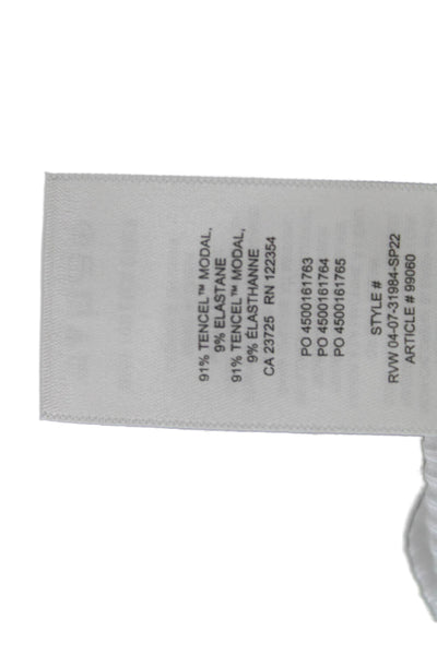 Wilfred Womens White Straight Pencil Skirt Long Pull On Tencel Size S