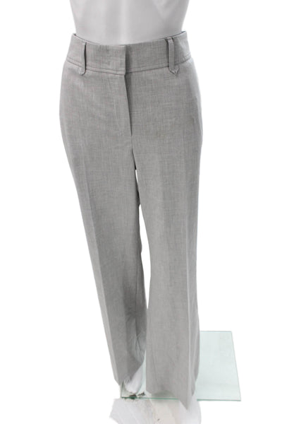 Raffaello Rossi Women Dress Pants Gray Polyester Zip Size 10