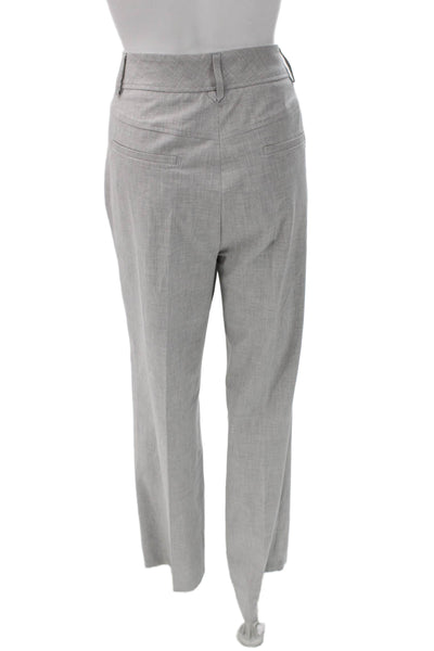 Raffaello Rossi Women Dress Pants Gray Polyester Zip Size 10