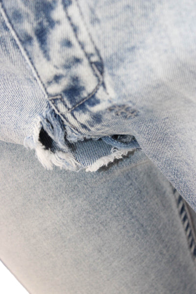 Ksubi Mens Skinny Jeans Blue Cotton Size 33