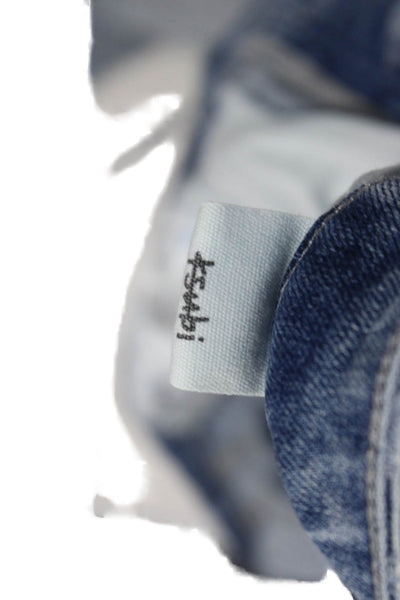 Ksubi Mens Skinny Jeans Blue Cotton Size 33