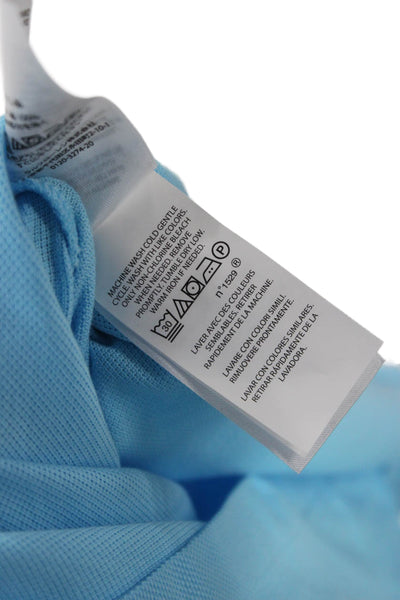 Polo Ralph Lauren Womens Basic Polo Blue Collared Short Sleeve Cotton Size XS