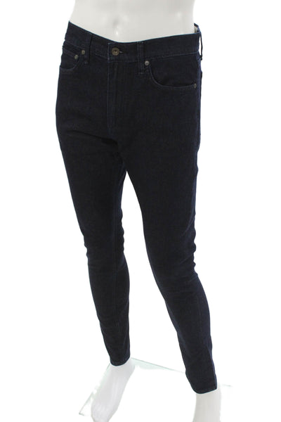 Rag & Bone Mens Skinny Jeans Blue Cotton Blend Size 31