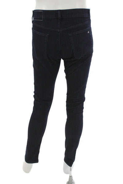 Rag & Bone Mens Skinny Jeans Blue Cotton Blend Size 31
