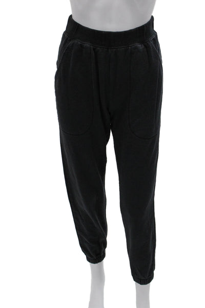 Lilla P Womens Jogger Pants Black Pull On Size XS