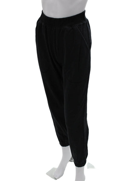Lilla P Womens Jogger Pants Black Pull On Size XS