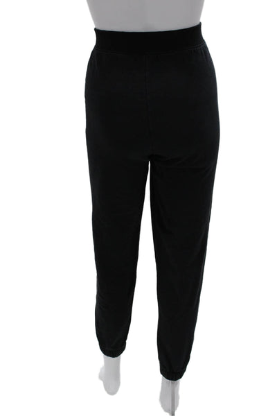 Lilla P Womens Jogger Pants Black Pull On Size XS