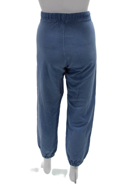 Madhappy Unisex Adults Jogger Pants Blue Cotton Pull On Size XS
