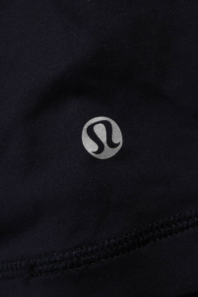 Lululemon Women Blue Scoop Neck Sleeveless Basic Tank Nylon Pullover Size 4