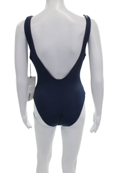 Madhappy Womens One Piece Swimwear Blue Nylon Solid Size M
