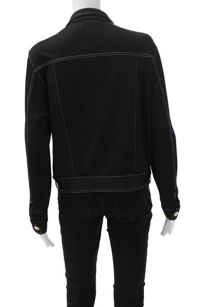 Buki Women Basic Jacket Black Button Size S