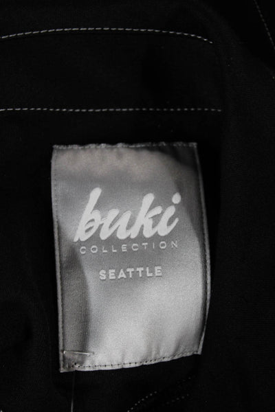 Buki Women Basic Jacket Black Button Size S
