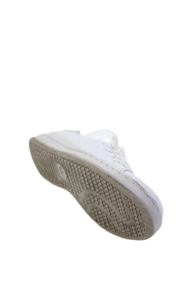 Adidas Mens Leather Low Top Stan Smith Sneakers Shoes White Green Size 11