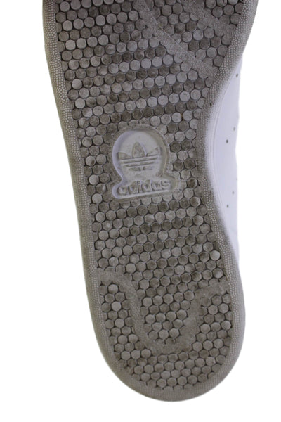 Adidas Mens Leather Low Top Stan Smith Sneakers Shoes White Green Size 11