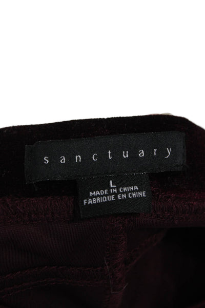 Sanctuary Womens Red Jeggings Size L