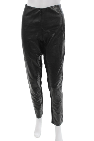 Alberto Makali Womens Black Viscose Tapered Leggings Size M