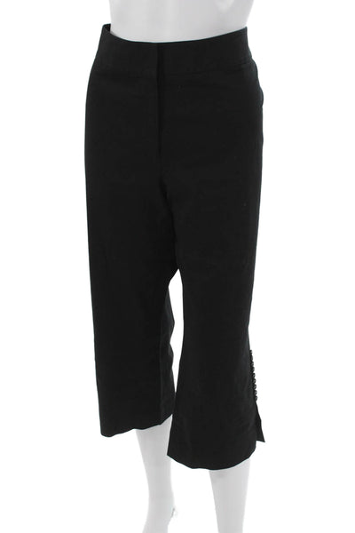Nordstrom Womens Black Capri Pants Size 12