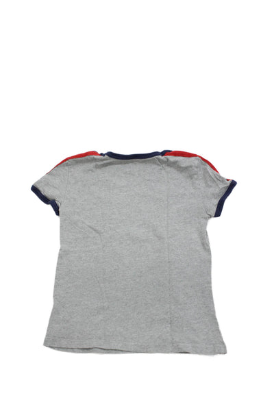 Polo Ralph Lauren Boys Cotton Round Neck Short Sleeve T-Shirt Gray Size S