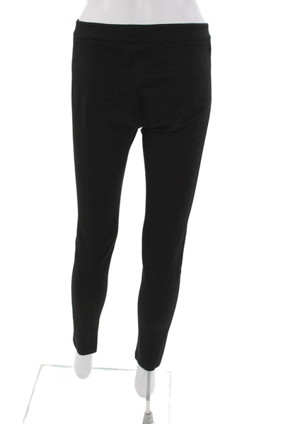 Vince Womens Dress Pants Black Viscose Button Inseam 30 Size 4
