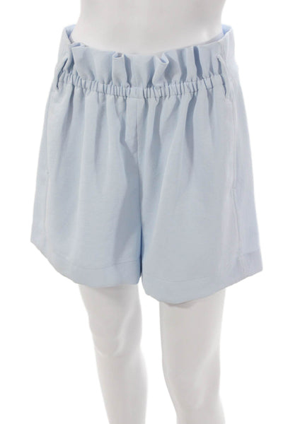 Wilfred Women Paperbag Shorts Blue Polyester Pull On Size 10