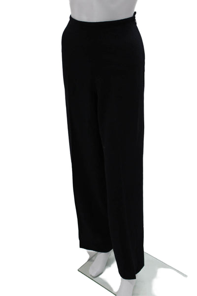 Escada Women Dress Pants Black Wool Size 36