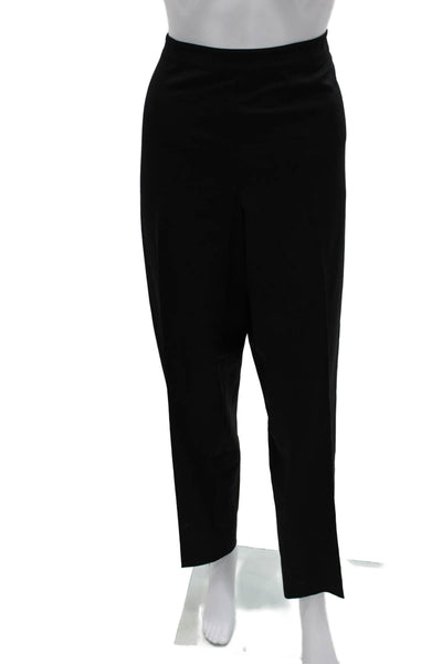 Lafayette 148 New York Women Black Virgin Wool Dress Pants Size 16