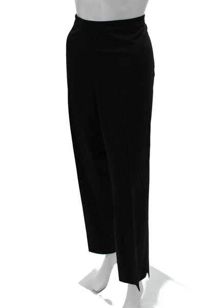 Lafayette 148 New York Women Black Virgin Wool Dress Pants Size 16